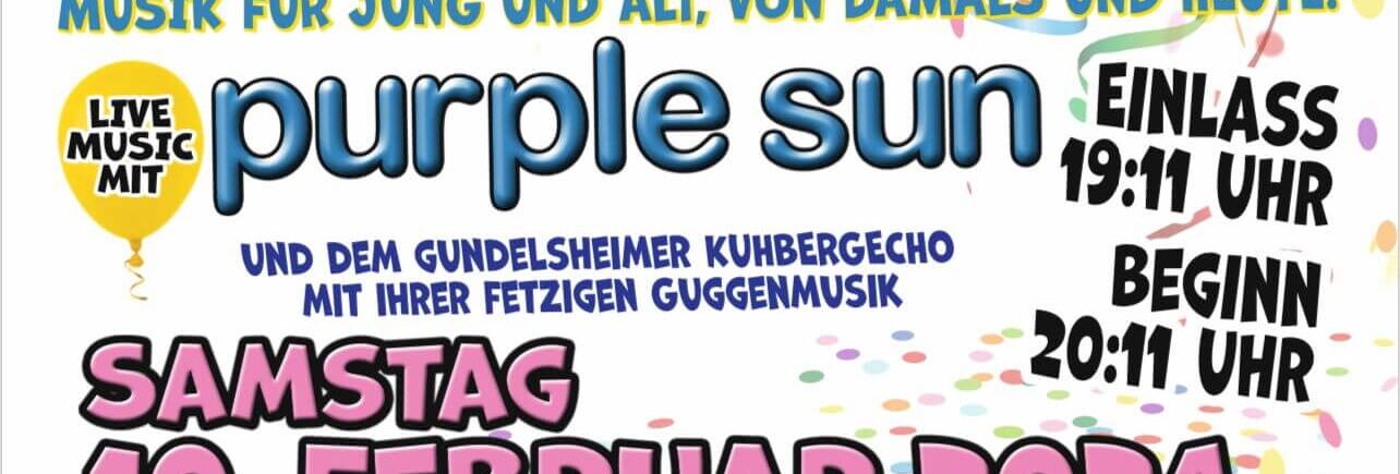 Einladung zum Frankenbacher Handball Fasching 2024